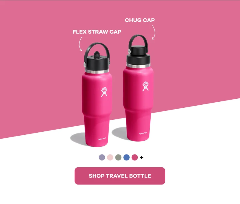 Flex Straw Cap. Chug Cap. | Shop Travel Bottle