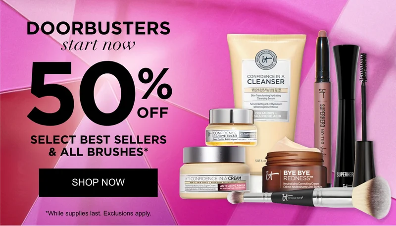 DOORBUSTERS start now