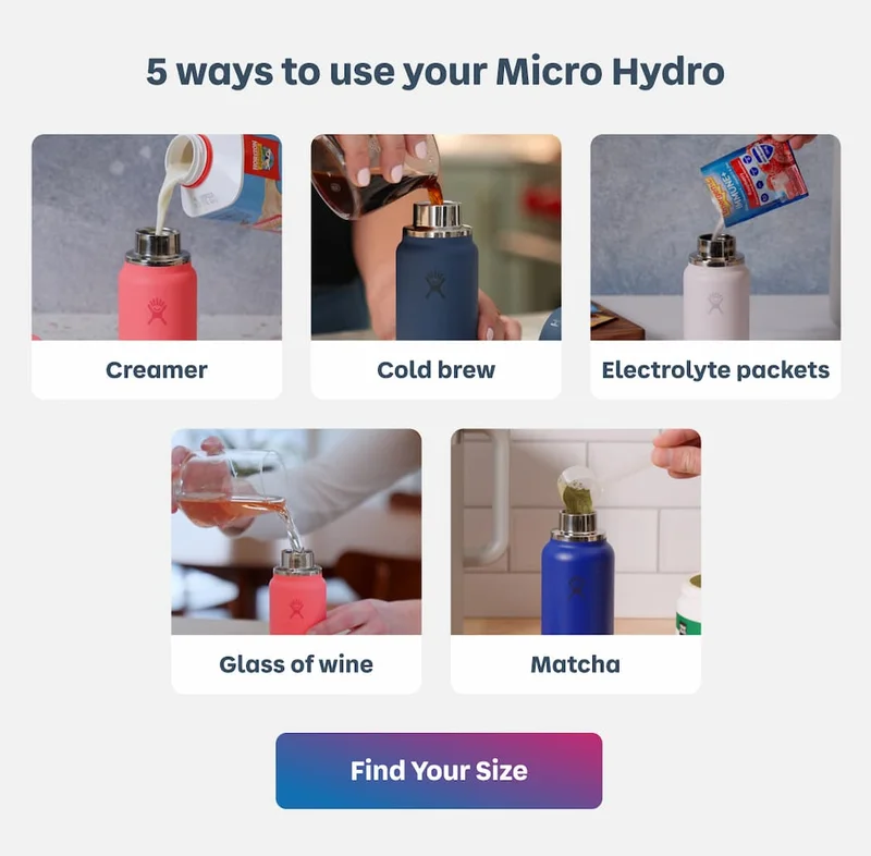 5 ways to use your Micro Hydro. | Find Your Size