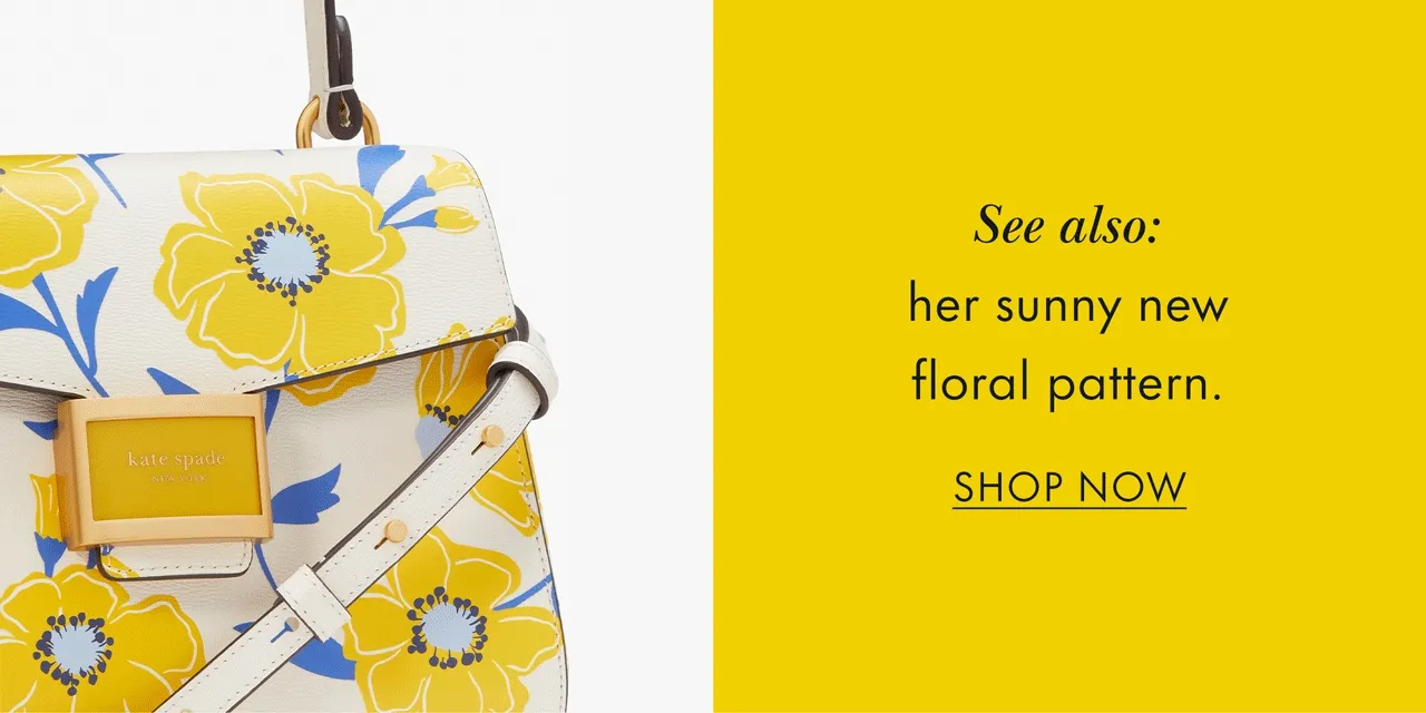 See also: her sunny new floral pattern.