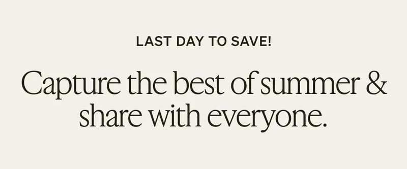 Up to 50% off sitewide ends tonight!