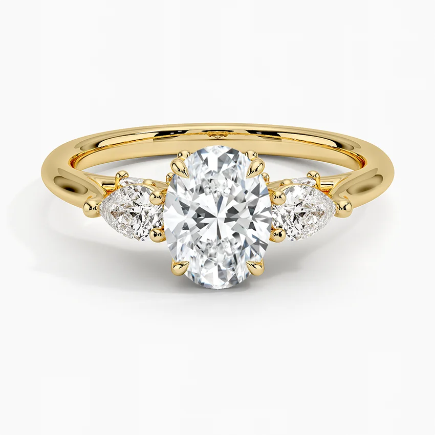 Secret Garden Gallery Three Stone Diamond Ring