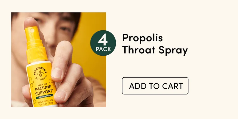 Propolis Throat Spray 4 Pack