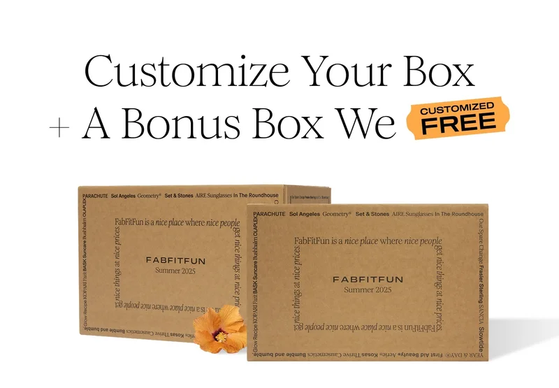 Customize Your Box + A Bonus Box We CUSTOMIZED FREE Customize Your Box + A Bonus Box We CUSTOMIZED FREE