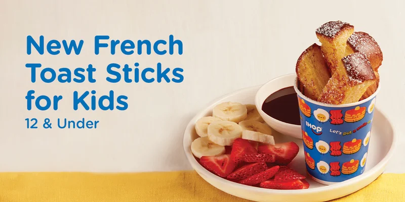 New French Toast Sticks for Kids 12 &&nbsp;Under