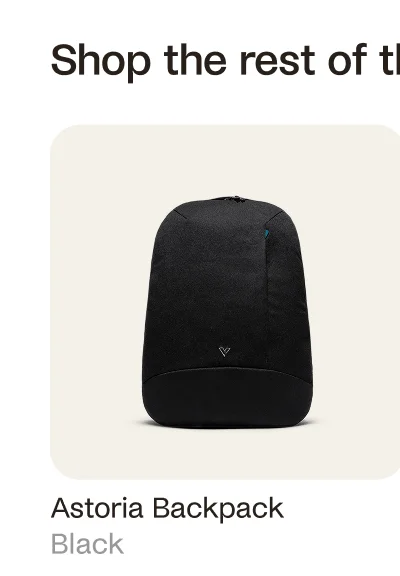 Astoria Backpack Black