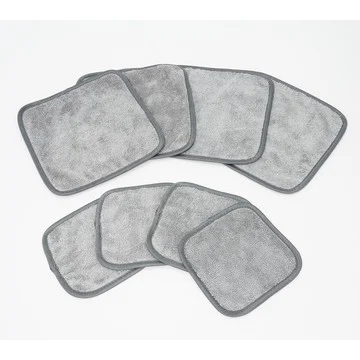 CAMPANELLI Electronic & More Loopy Microfiber 8pc Towel Set