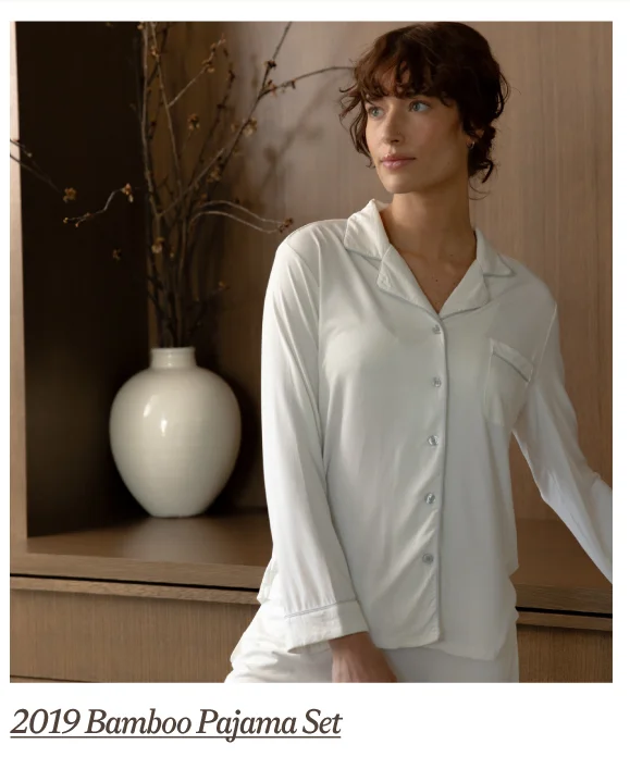 2019 Winner - Bamboo Pajama Set