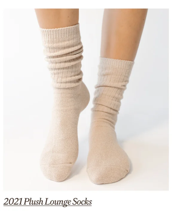 2021 Winner - Plush Lounge Socks