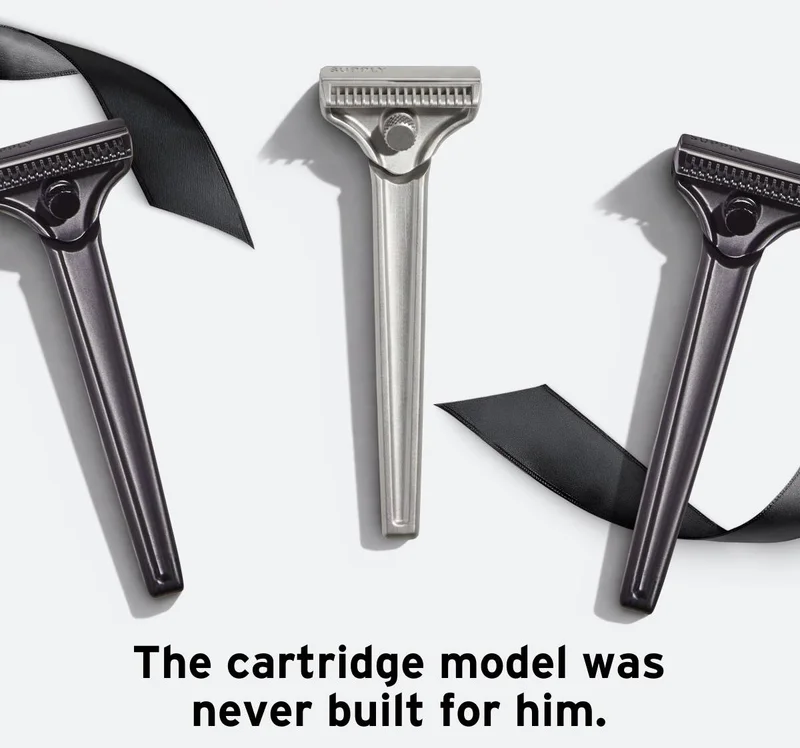 The cartridge model was never built for him.