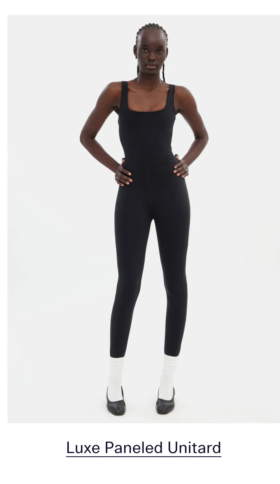Luxe Paneled Unitard