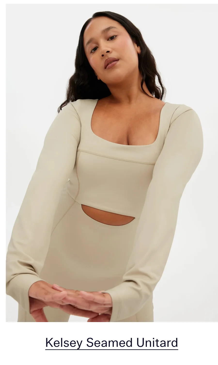 Kelsey Seamed Unitard