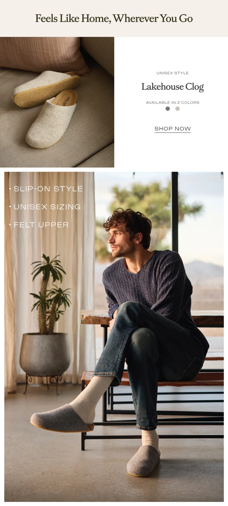 Shop Lakehouse Clog - available in 2 colors