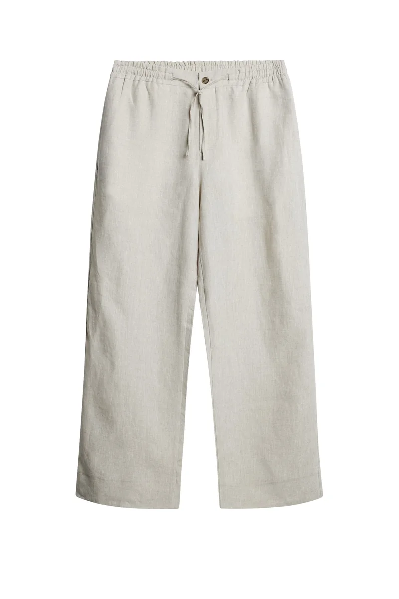 Image of Noah Drape Linen Pants