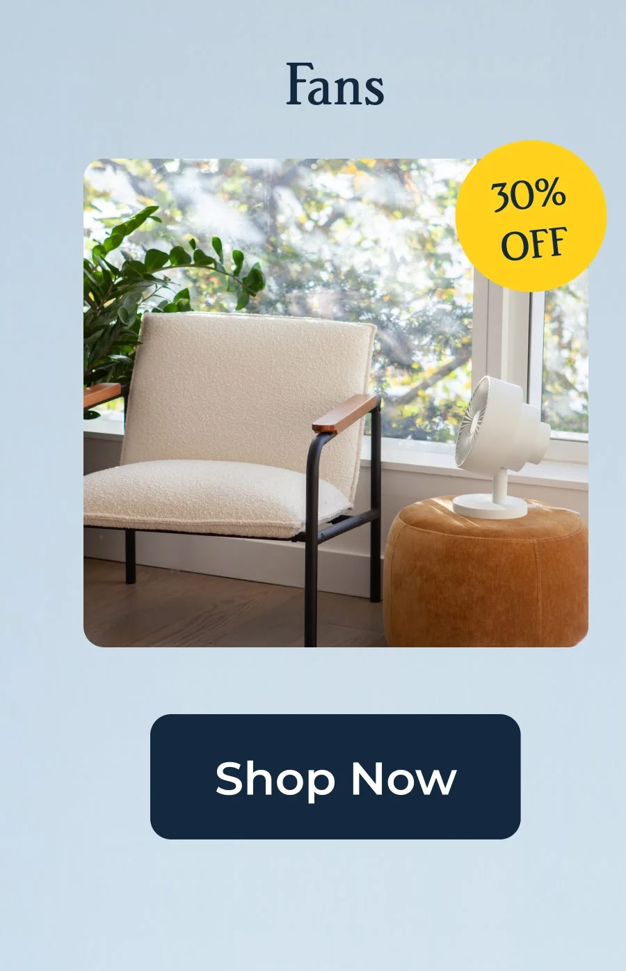 Fans - 30% OFF