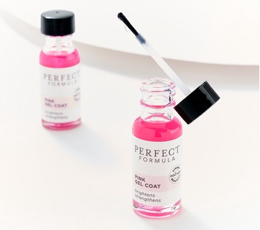 Perfect Formula Pink Gel Coat Nail Treatment Duo