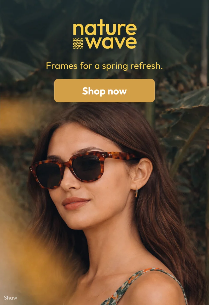 Frames for a spring refresh.