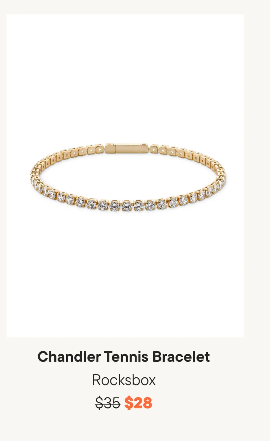 Rocksbox Chandler Tennis Bracelet
