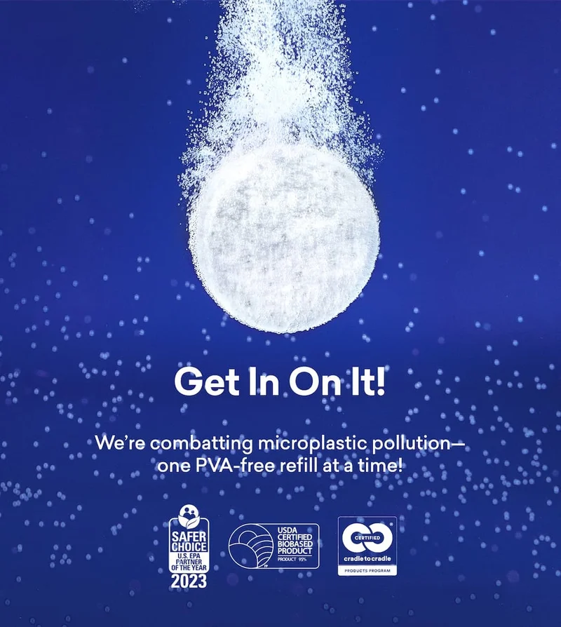 Every refill combats microplastic pollution!
