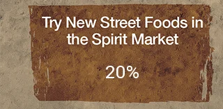 Try New Street Foods in the Spirit Market