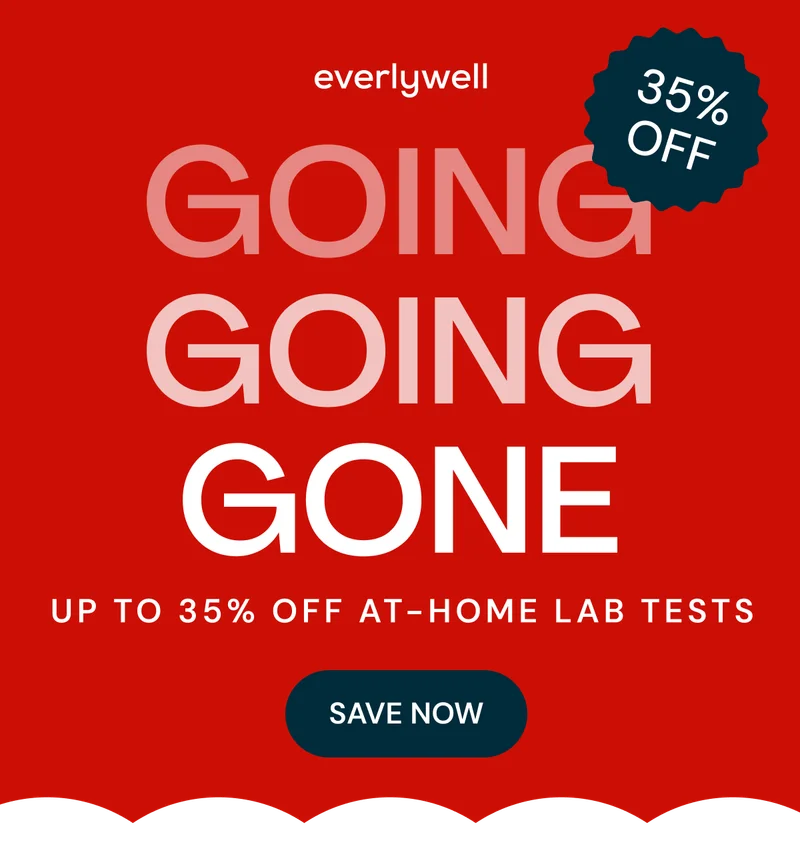 up to 35% OFF at-home lab tests