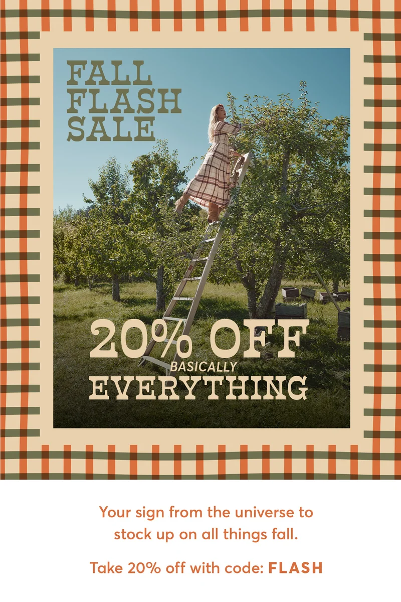 Hide your wallet. Sale’s here.