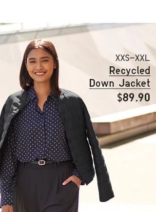PDP8 - WOMEN RECYCLED DOWN JACKET