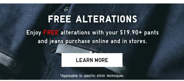 BANNER 1 - FREE ALTERATIONS