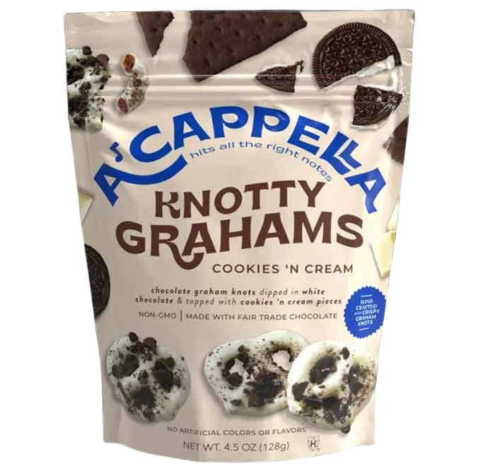 Image of Acappella Knotty Grahams Cookies 'N Cream