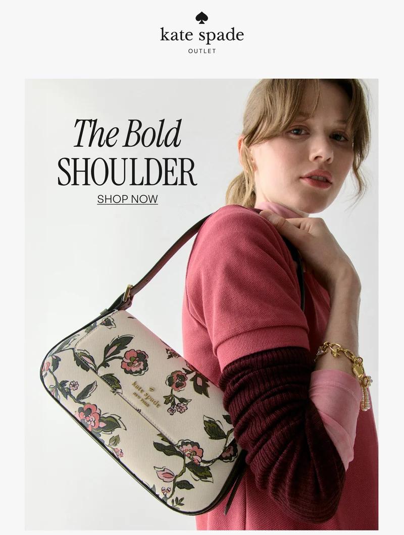 THe Bold SHOULDER. SHOP NOW