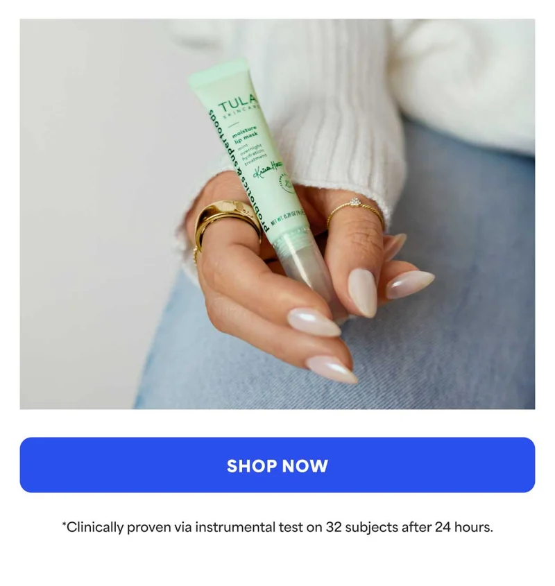 SHOP NOW   “Clinically proven via instrumental test on 32 subjects after 24 hours.
