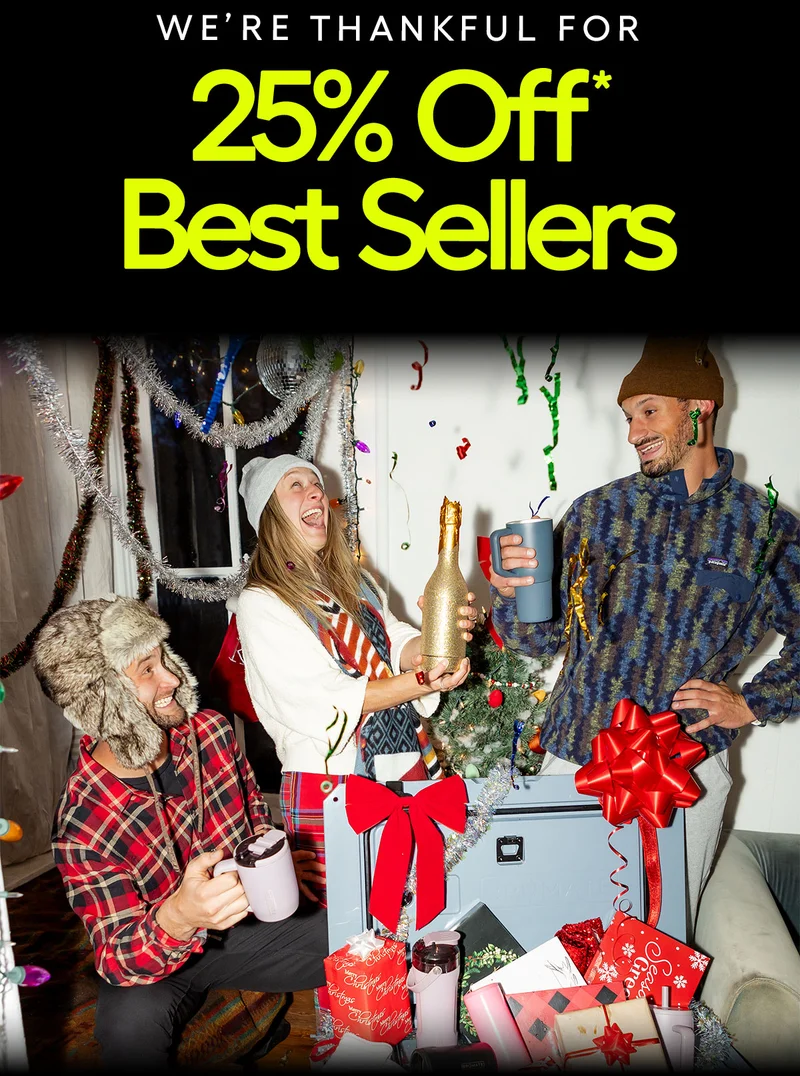 We're Thankful For 25% Off* Best Sellers