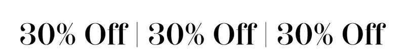 30% Off