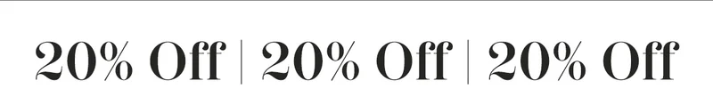 20% Off