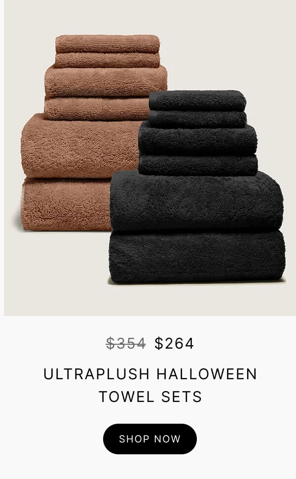 Ultraplush Halloween Towel Sets