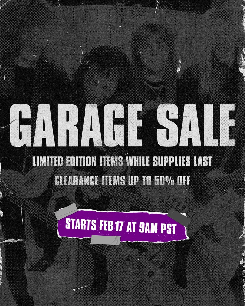 Garage Sale Starts on February 17 at 9 AM PST