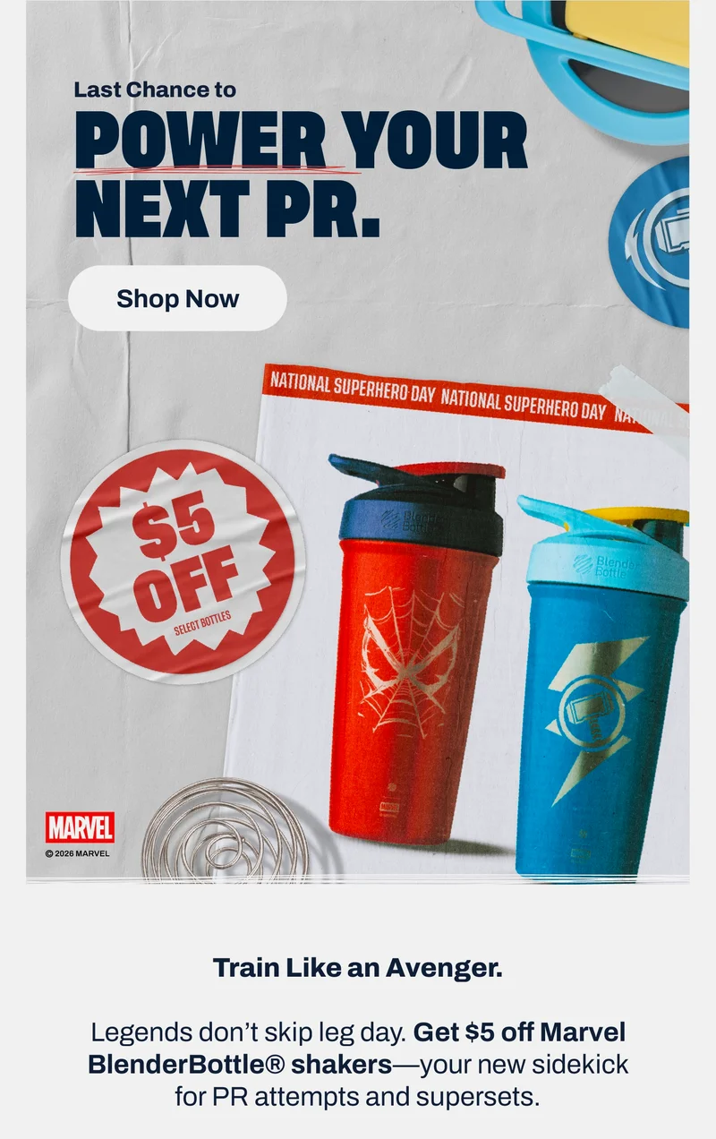 Save $5 on Marvel Shakers