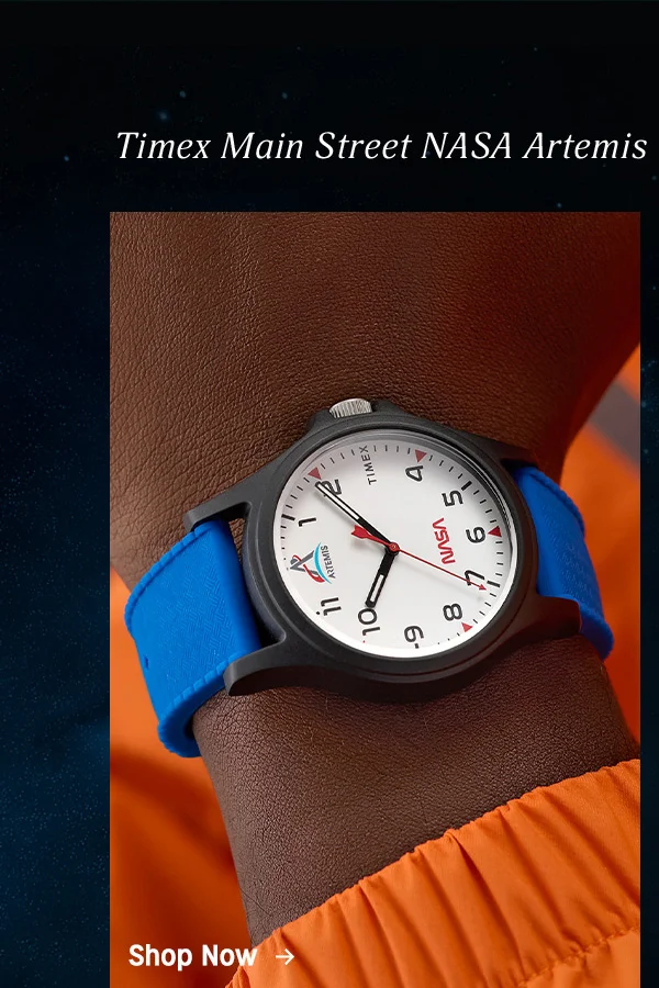 Timex Main Street NASA Artemis