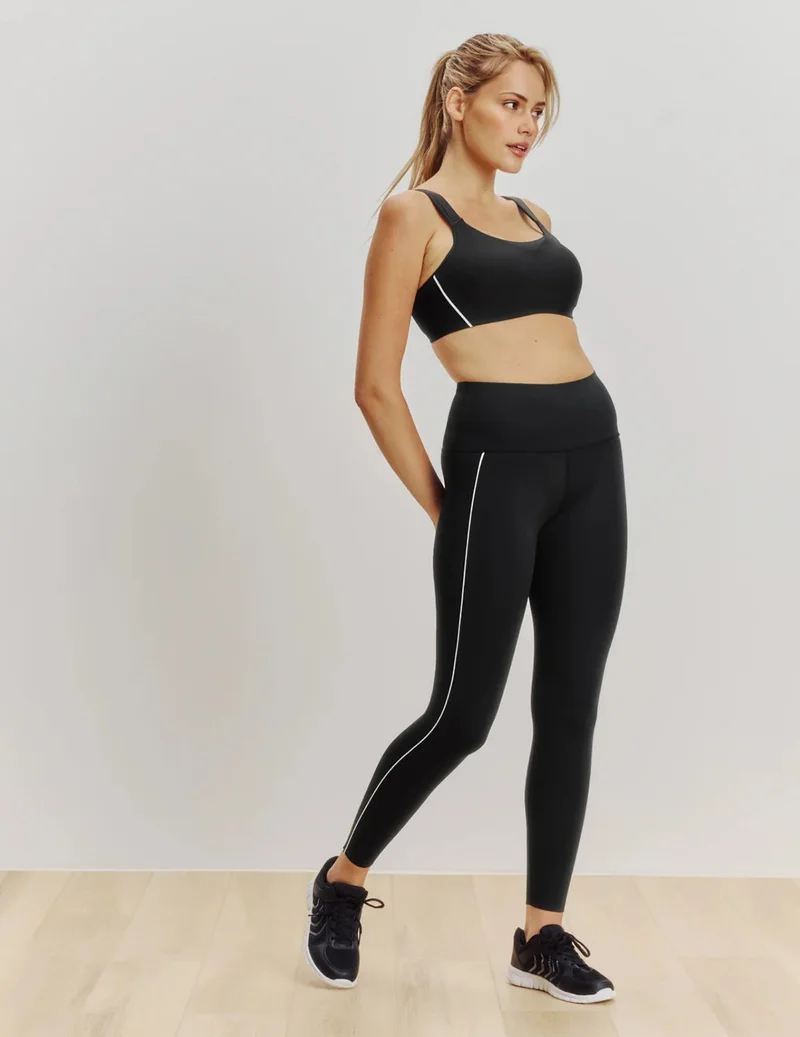 Image of HiTouch™️ High Rise Legging - Piping