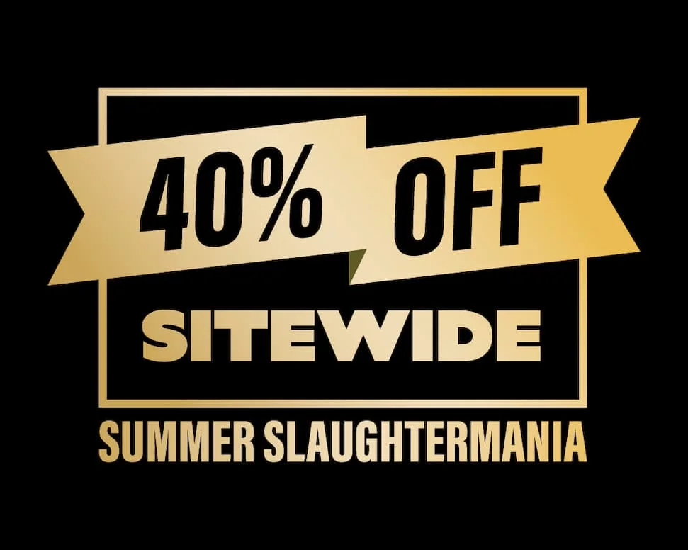 40% Off sitewide
