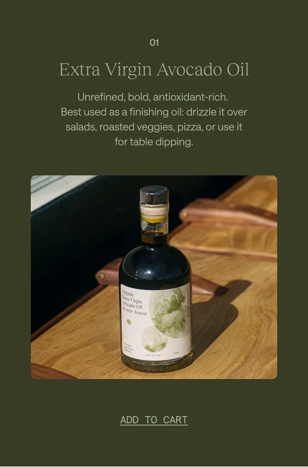 Extra Virgin Avocado Oil