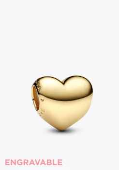 Be Love Engravable Heart Charm