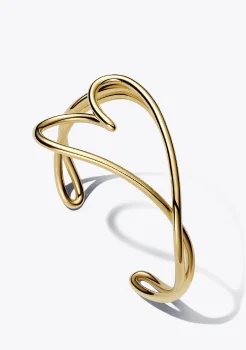 Organically Shaped Heart Bangle
