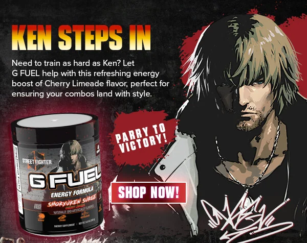 KEN STEPS IN! SHOP NOW!
