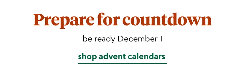 shop Advent calendars