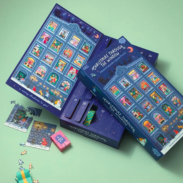 Through the Window Puzzle Advent Calendar