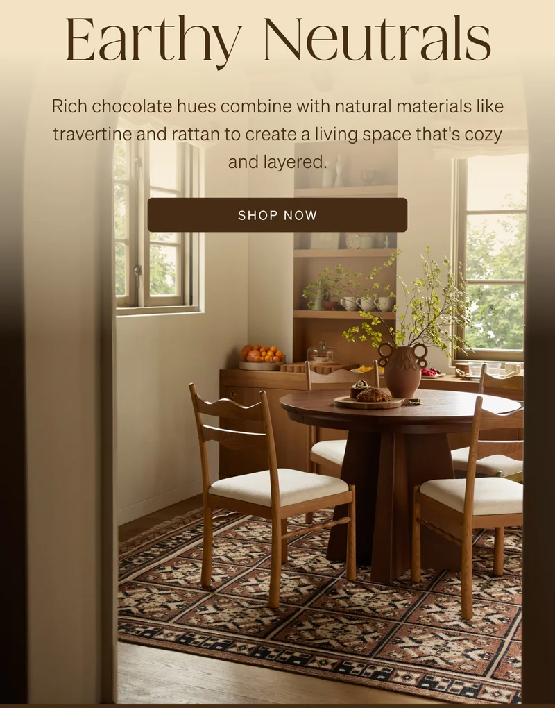 Shop Earthy Neutrals
