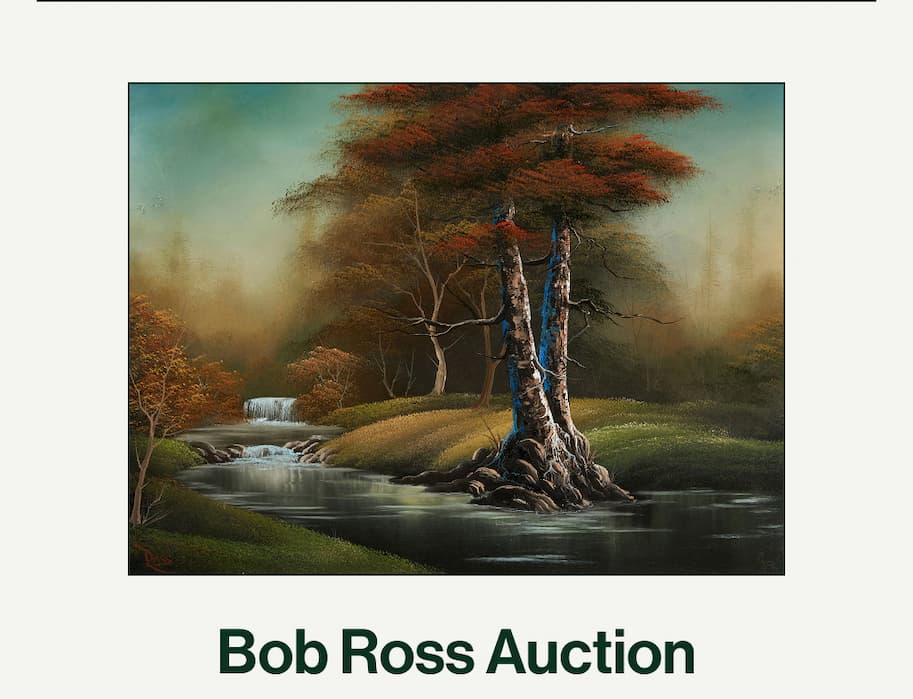 Bob Ross Auction