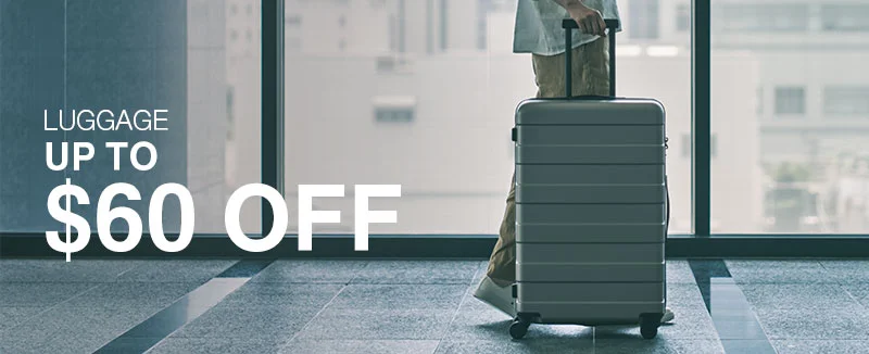 Shop Up to $60 Off Luggage!