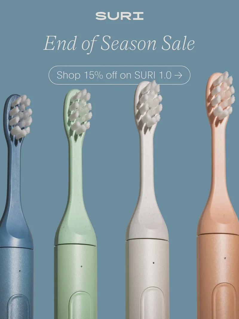 End of Season Sale | Shop 15% off on SURI 1.0